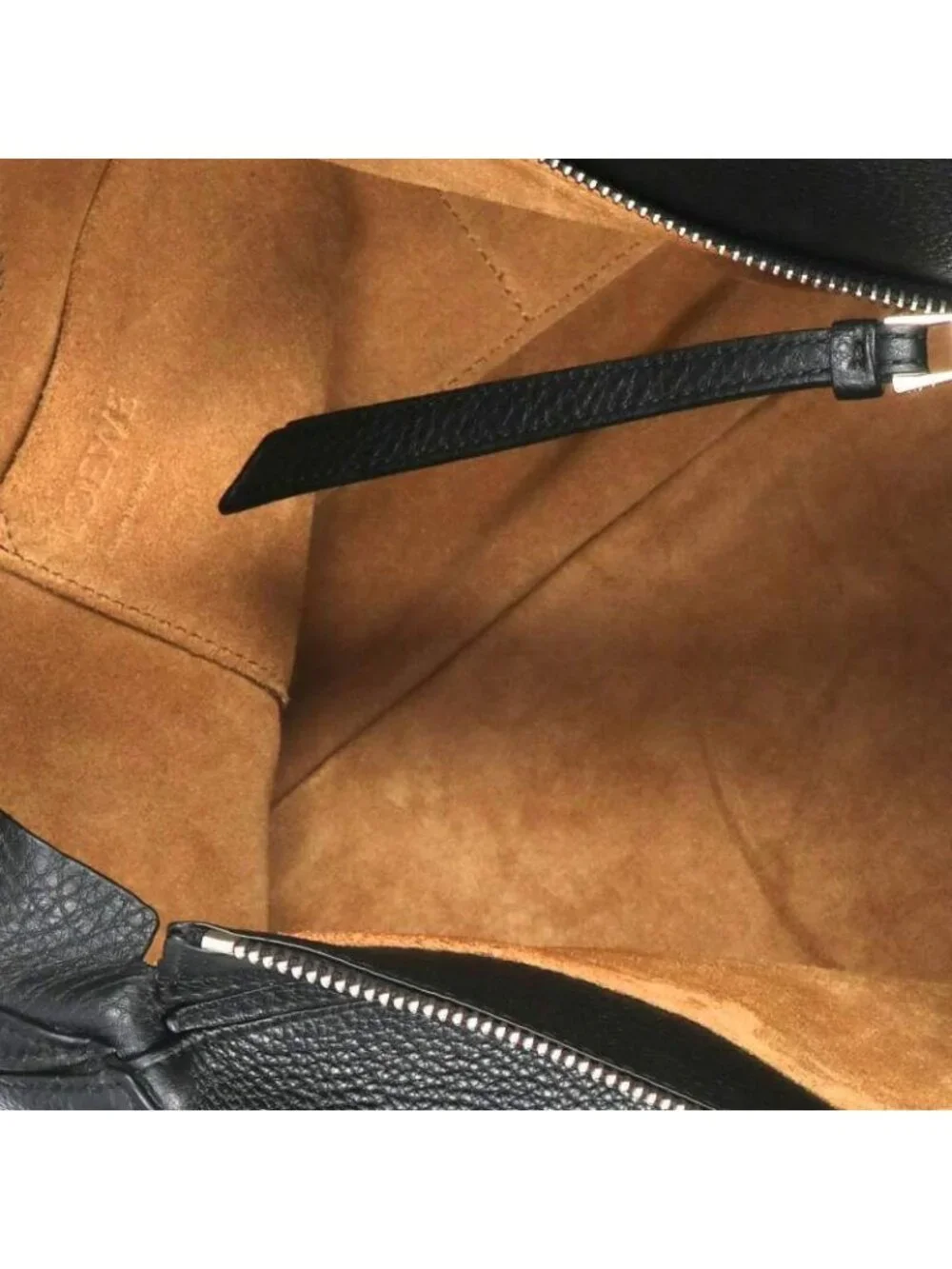 Loewe Puzzle Bag Supple Grain Calf Leather Shoulder Bag